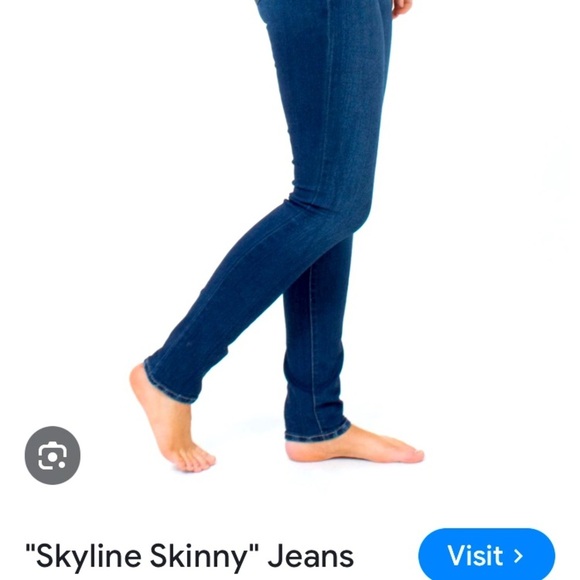 PAIGE SKYLINE SKINNY Jeans Women’s 30 - Picture 7 of 7